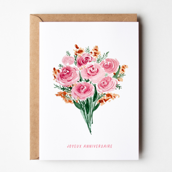 carte joyeux anniversaire