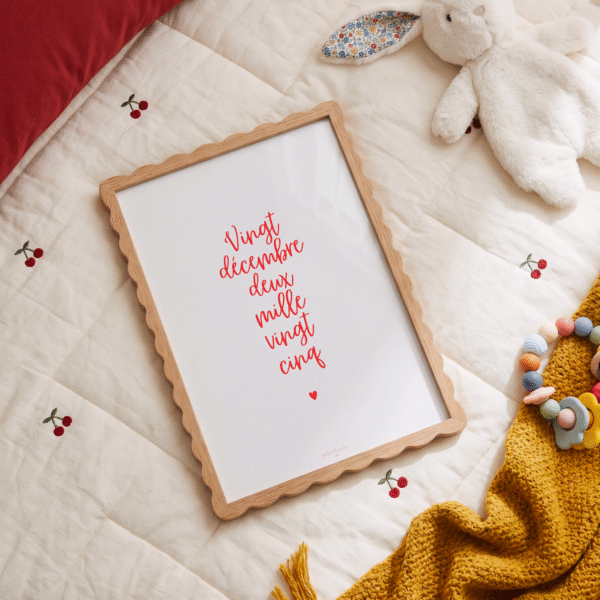 affiche déco bébé