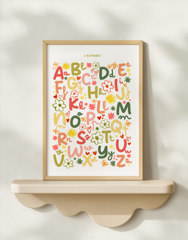 abcdaire enfant affiche