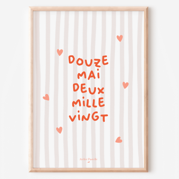 affiche déco chambre d'enfant