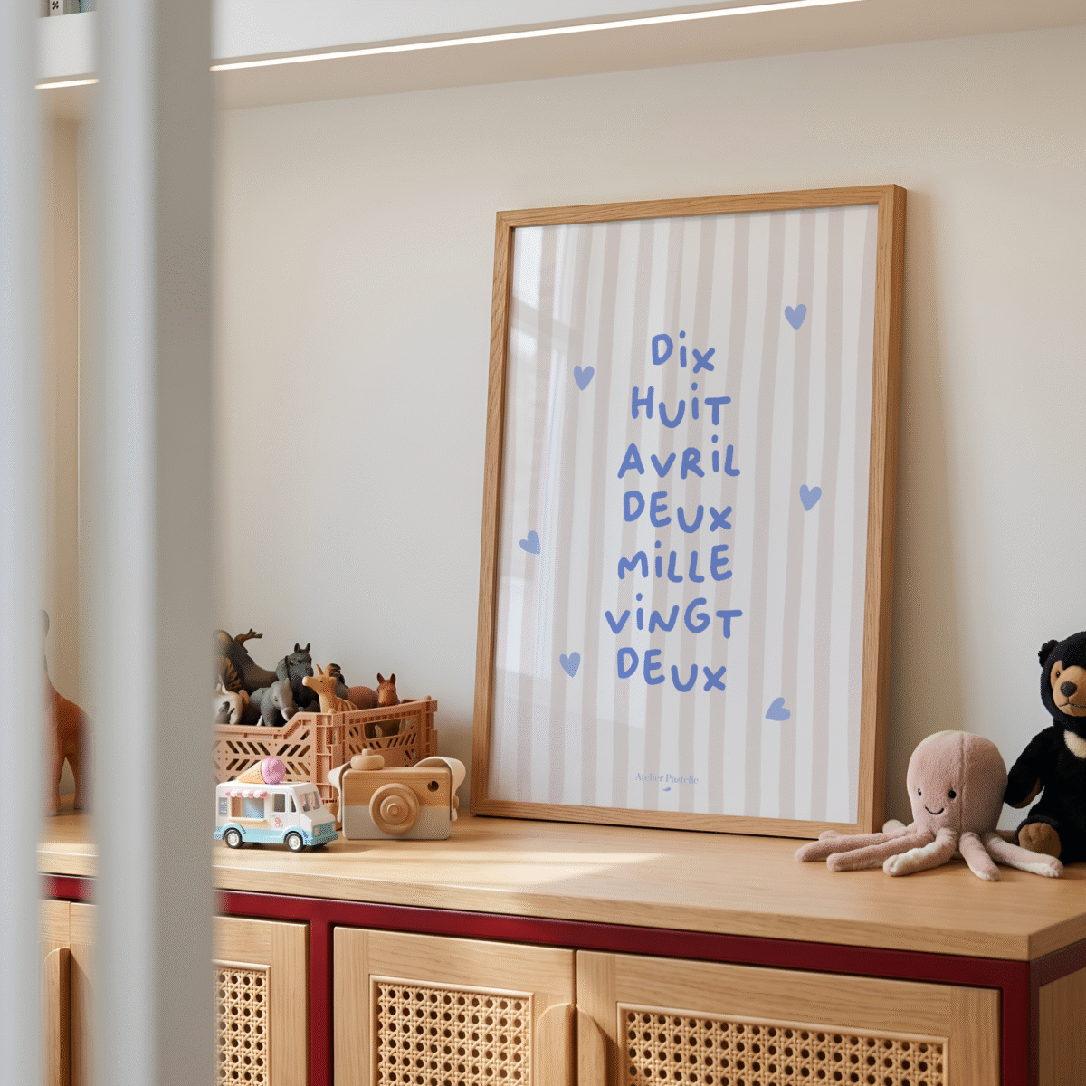 affiche personnalisée pour enfants