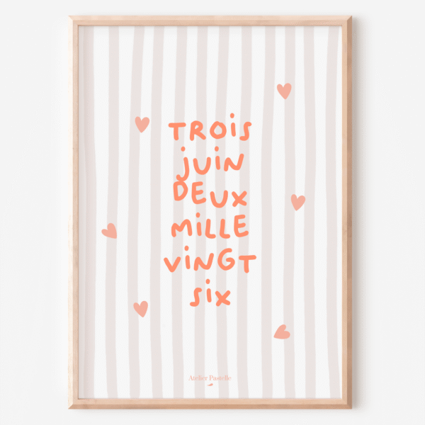 affiche pour chambre d'enfant
