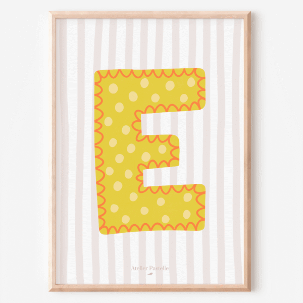 affiche cadeau de naissance