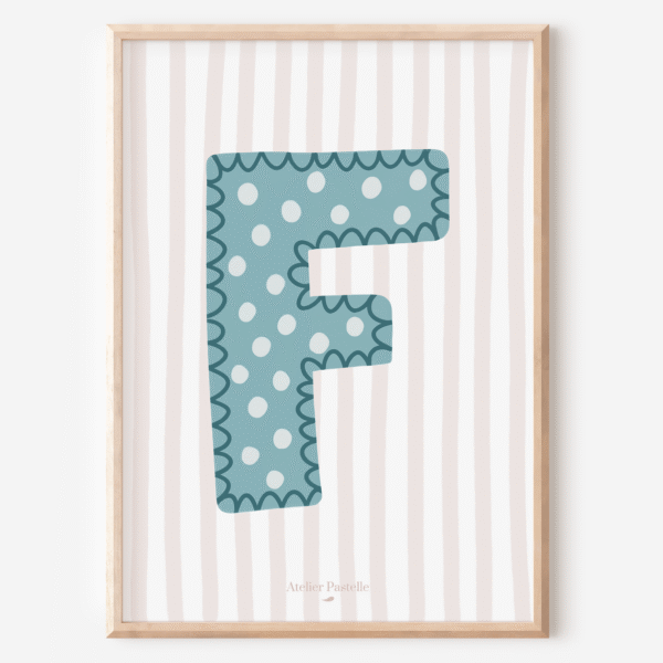 affiche chambre d'enfant initiale