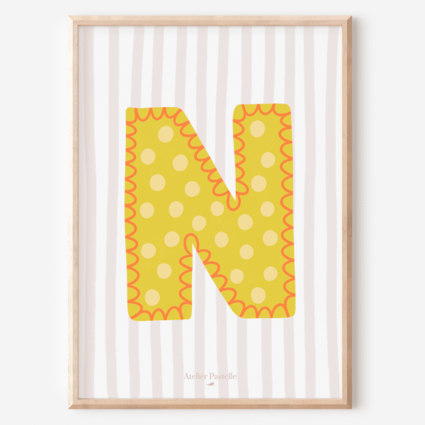 affiche initiale n enfant