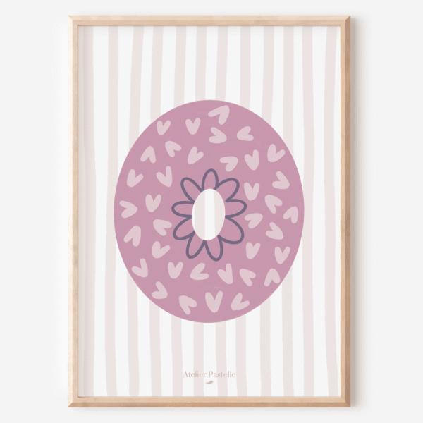 affiche pour enfant lettre